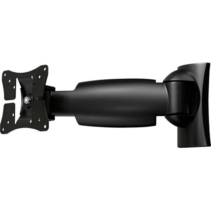 Support mural LCD Vivanco WM 4020 - Noir - Inclinable - Pour écrans de 25 à 102 cm - Charge max. 20 kg