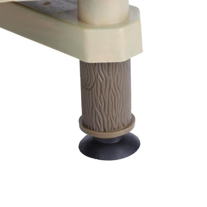 Meilleurs prix pour Vvikizy plat flottant en plastique Jetée de plate-forme flottante pour reptiles, avec échelle de rampe, ornement animalerie fond