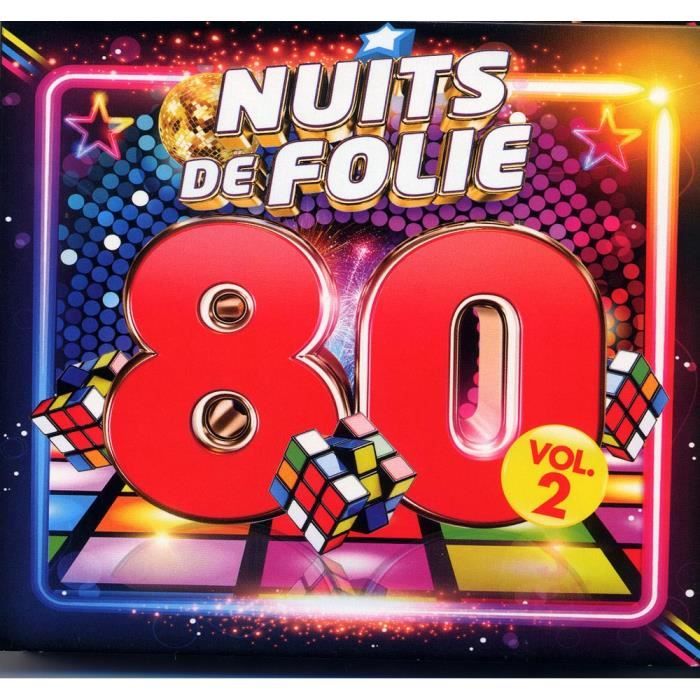 Coffret 5 CD Années 80 Nuits de Folie Vol. 2 - Cdiscount