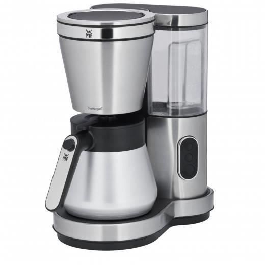 Machine à café filtre WMF Lono Aroma - 8 tasses - Café moulu - Noir, Argent