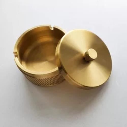 Bidon à Thé En Cuivre Pur – Pour Galette De Thé Pu'er, Couvercle Scellé, Fait Main, Neuf