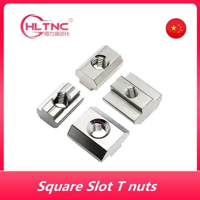 Belvanr T Scanalatura Dado 183 Pezzi T M3 M4 M5 T-Nut Dado Di Fissaggio