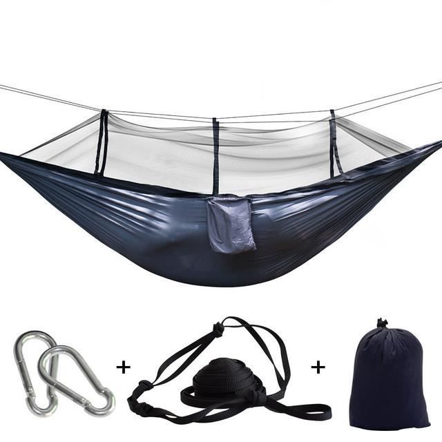 Hamac De Camping Rapide – Tente Hamac Nomade Pour Extérieur, Léger Et Compact