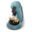 Machine à café dosette Philips SENSEO Original HD6553/21 Bleu Gris + 200 dosettes-1