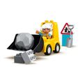 LEGO® 10930 DUPLO Le Bulldozer, Engins De Chantier Jouet Pour Enfant de 2 Ans Et Plus, Jeu Motricité Fine Pour Garçons Et Filles-1