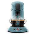 Machine à café dosette SENSEO ORGINAL Philips HD6553/21, Booster d’arômes, Crema plus, 1 ou 2 tasses, Bleu Gris-1