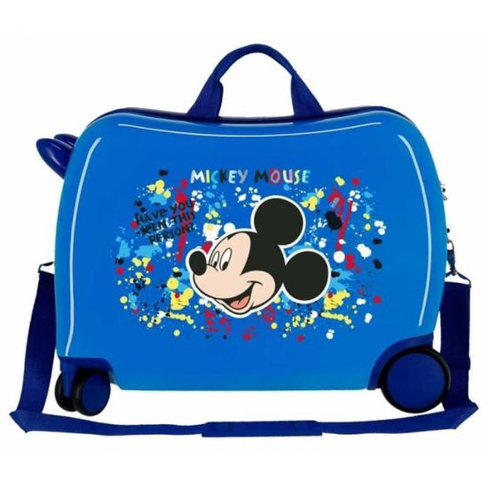 Valise trotteur enfant MICKEY