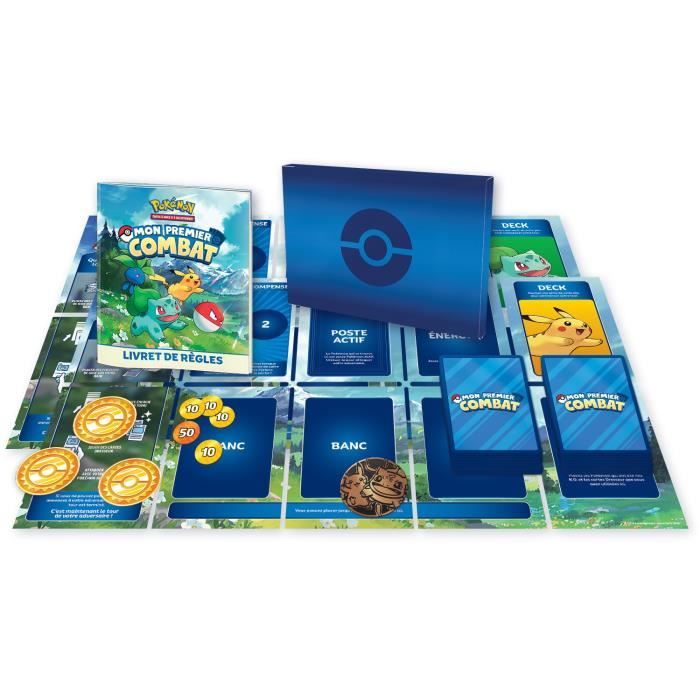 Carte à collectionner - ASMODEE - Pokémon : Mon premier combat - Mixte - 6  ans - 2 blocs de 17 cartes - Cdiscount Jeux - Jouets