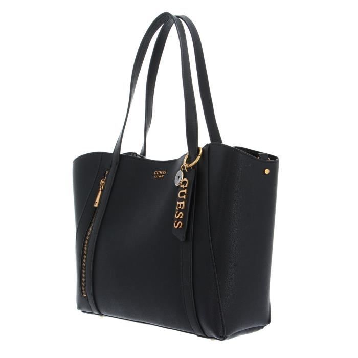 Shopper bag + sachet NAYA TRAP Guess, Black