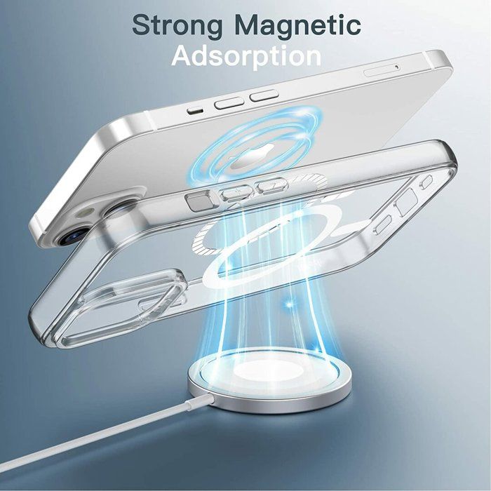 Coque Silicone Transparente Little Boutik Compatible MagSafe Pour IPhone 14 Plus - Neuf Sous Blister