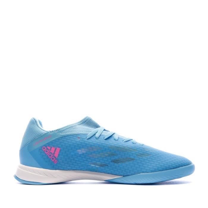 Chaussure de Futsal Bleu Homme Adidas X Speedflow