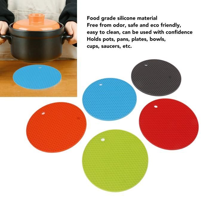 Dessous de plat (2 pièces) - Sous-plats - Multifonctionnel - Siliconen -  Accessoires