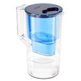 Wessper AquaMax Basic Carafe filtrante bleue 2,5L avec 1 filtre supplémentaire-2