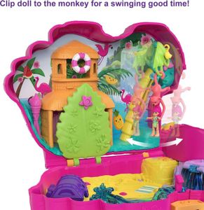 Polly Pocket - Mini-Coffret Coloré - L'aquarium De Polly- Micro-Poupée, FRY33
