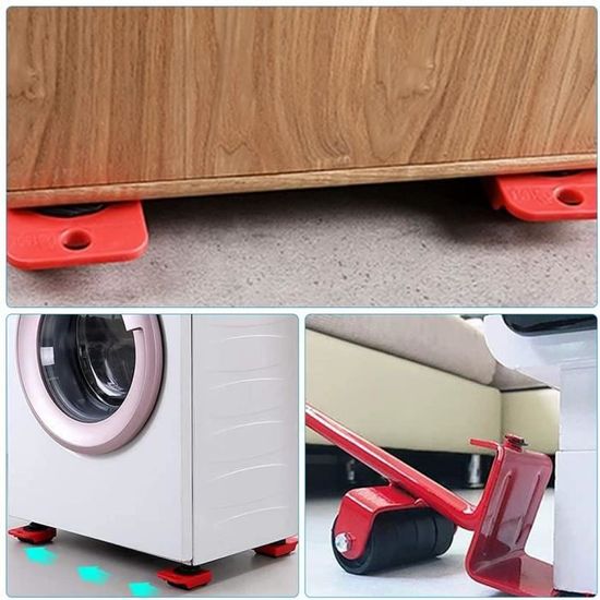 Lot De 4 Roulettes Pivotantes Pour Meubles Robustes, Capacité De Charge De 400 Kg Roulettes Pivotantes Avec Freins 97374881