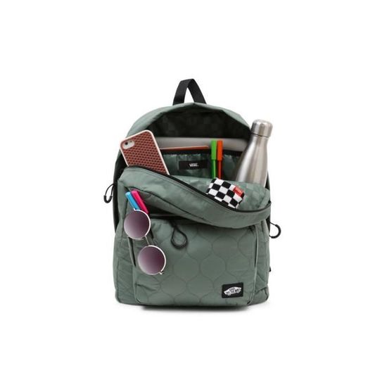 Bench. Loft Sac à Dos De Jour - Gris Vert Kaki - Polyester - Unisexe - Neuf
