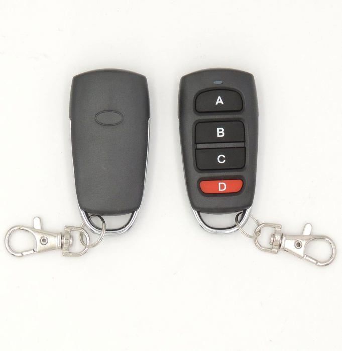 Lot de 2 télécommandes universelles 868 MHz pour porte de garage Lot de 2 télécommandes universelles 868 MHz pour porte de garage