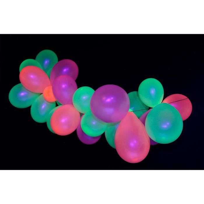 100 Ballon Néon Fluorescent, Décoration De Fête Néon Lueur, Ballon  Fluorescent, Néon Lumineux Fournitures De Fête D'Annivers[u5782] -  Cdiscount Maison