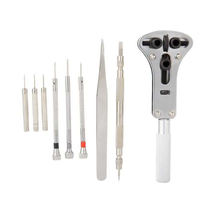 Kit Professionnel De Réparation De Montre – 5 Pièces, Outil Métallique Durable