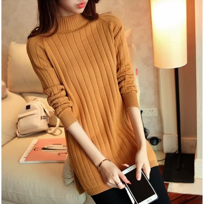 PULL Pull chaud et d contract pour femme la mode bon march