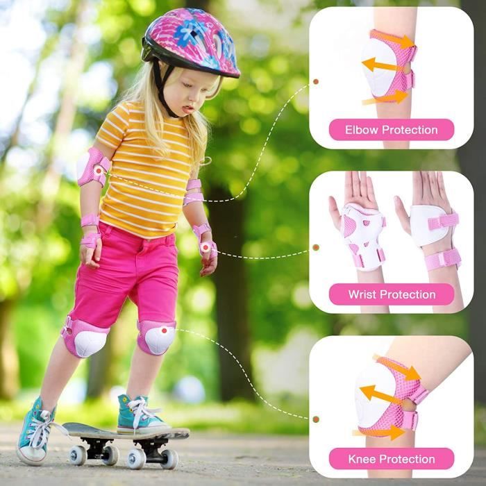 Kit De Protection Roller Enfant,rglable Protection Skateboard