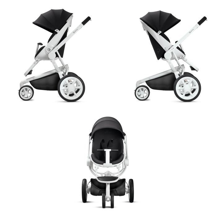 QUINNY Poussette Citadine Moodd Black Irony Cdiscount