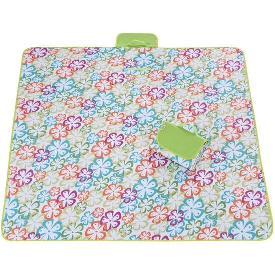 Grande Couverture De Pique-nique Imperméable - Tapis De Sol Aluminium Argenté - NEUF