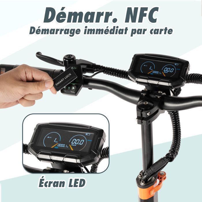 Électrique Pliable MAXTRON X1 10” 1200W 48V 50km 15.6Ah — free download