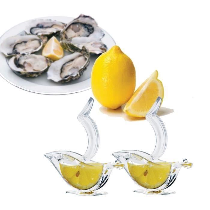 Presse citron de table idéal pour accompagner les fruits de mer ou