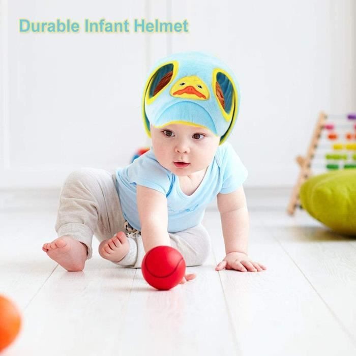 Casque Protection Bébé 3-36 Mois - Anti-choc Réglable - Pour Apprentissage Marche Et Rampement - 5