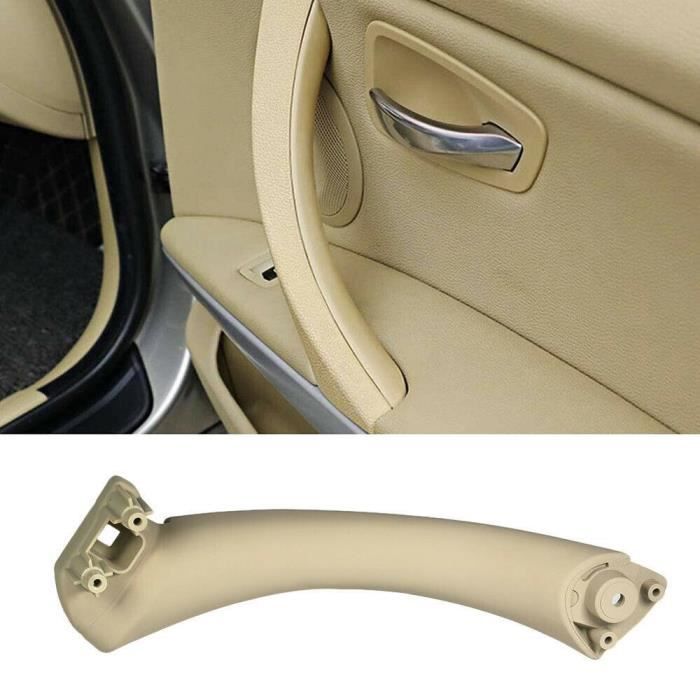 Poignée Intérieure De Porte Avant Gauche Pour BMW Série 5 F10/F11/F18 - Couleur Beige, Matériau PC/ABS - Siège Conducteur LHD