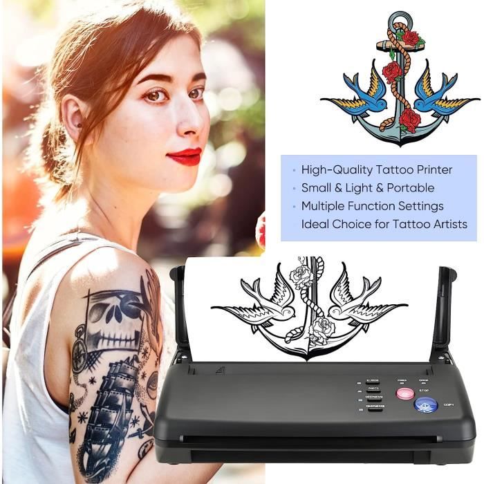 Solong thermocopieur Tatouage, Machine de transfert de tatouage à Transfert  de Tatouage Photocopieur Transfert Tatouage Impri
