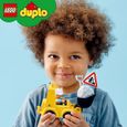 LEGO® 10930 DUPLO Le Bulldozer, Engins De Chantier Jouet Pour Enfant de 2 Ans Et Plus, Jeu Motricité Fine Pour Garçons Et Filles-4