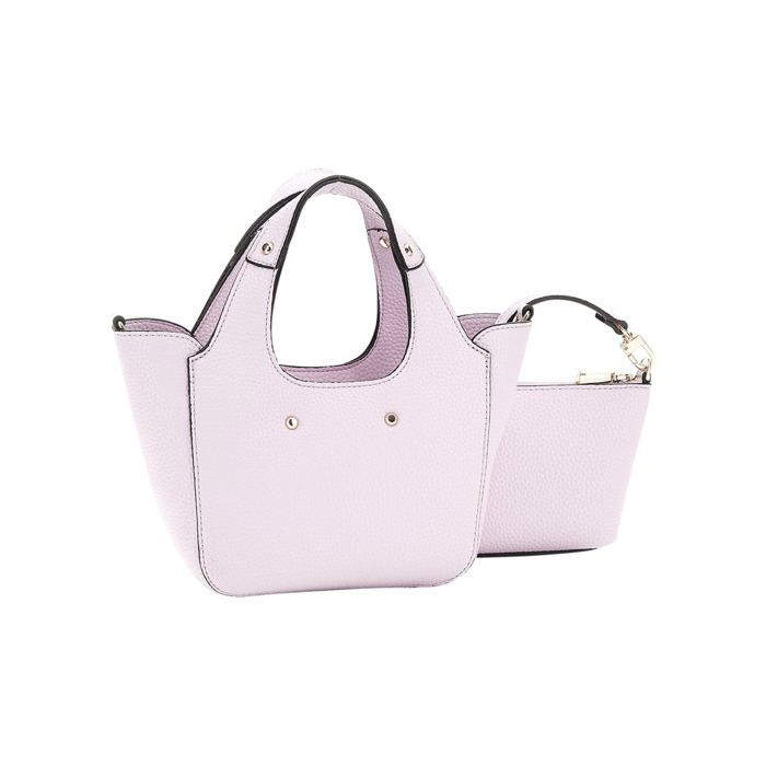 Mini Pochette GUESS ELSA En Simili Cuir - Couleur Vin/violet - Taille Small - Neuf Avec étiquettes - Livraison Gratuite