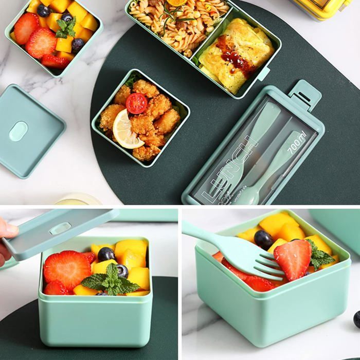 Boîte à Repas Bleue | Healthy Lunch