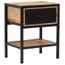 Table De Nuit Chevet Commode Armoire Meuble Chambre Bois De
