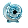 Climatiseur Mobile Ventilateur de Bureau USB Rechargeable Mini Circulateur d’Air Domestique Silencieux