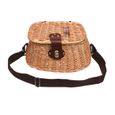 Panier de vendange rotin & osier tressé vintage Panier de vendange rotin & osier tressé vintage