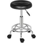 ALIGHTUP Tabouret à roulettes Tabouret de Travail Pivotant Hauteur Réglable 33 x 33 x 61CM Noir