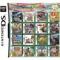 208 en 1 Cartouche de jeu DS Mario Multicart pour Nintendo DS NDSL NDSi 3DS 2DS