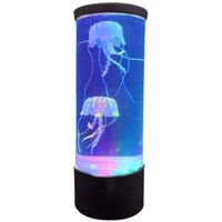 Lumière de méduse de simulation USB, lampe d'atmosphère changeante de couleur colorée