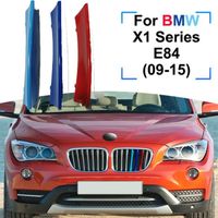Bande autocollante pour calandre, 3 pièces, accessoire pour voiture, pour BMW F48 E84 F49 X1 2020 2019 2108 2017 2016 [BCB9A1B]