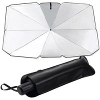 Parapluie pour Voiture Pare-Brise Pliable Pare-Soleil Parapluie Voiture Protection UV Couverture Pare Brise