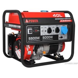 GROUPE ÉLECTROGÈNE Groupe électrogène Essence 5500W A-iPower A5500