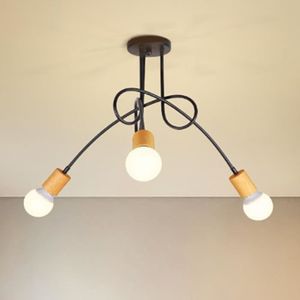 Design DEL Plafonnier Lampe Maison De Campagne Style éclairage Couloir Lampe Projecteur pivotante