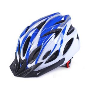 ACCESSOIRE CASQUE Bleu et blanc - Casque de moto léger pour hommes et femmes, pour la sécurité du vélo, pour adultes, vélo de r
