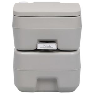 WC - TOILETTES BLL Toilette portable de camping Gris 20+10 L 7592068001905