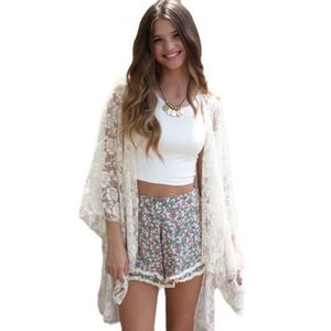 Gilet en dentelle clearance