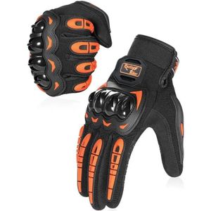 GANTS - SOUS-GANTS Gants de protection à écran tactile pour motocycliste tout-terrain,respirants,moto-x,2022- Marron[F976]