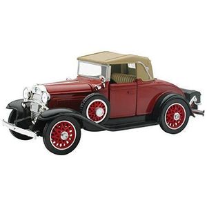 VOITURE À CONSTRUIRE New Ray - 55093 Ss - Véhicule Miniature - Modèle À L`échelle - Chevy Sport Cabriolet - 1931 - Echelle 1/32